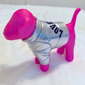 Victoria’s Secret Pink mini dog in Puffer vest